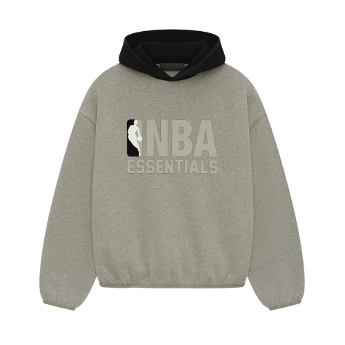 Fear of God Essentials NBA Warm Heather Hoodie | Snrkickz