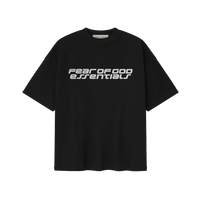 Fear of God Essentials 90s Vintage Black T-Shirt | Snrkickz