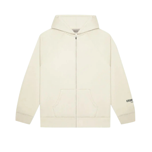 Fear of God Essentials SS20 Zip Hoodie Cream | Snrkickz