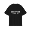 Fear of God Essentials SS25 Jet Black T-Shirt