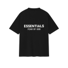 Fear of God Essentials SS25 Jet Black T-Shirt