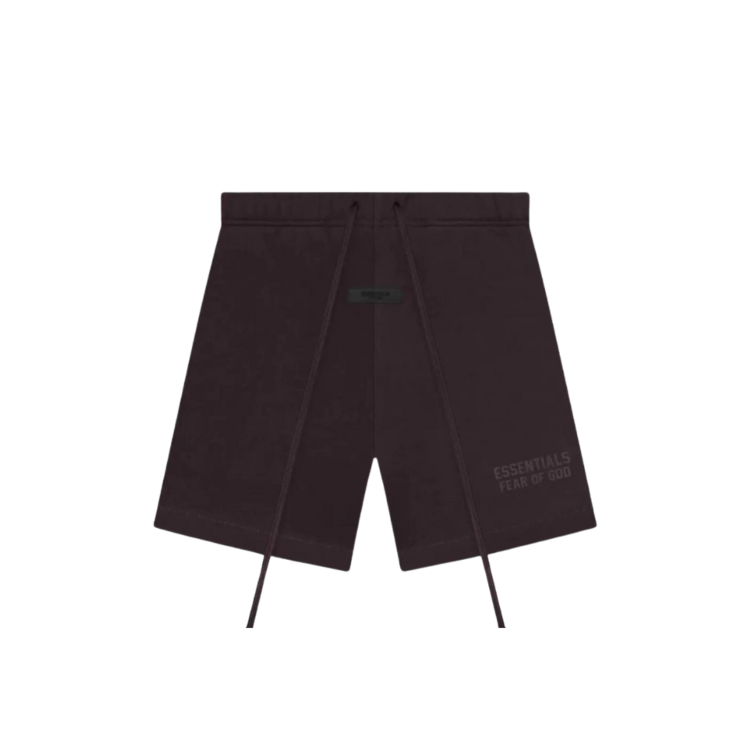 Fear of God Essentials Plum Shorts | Snrkickz