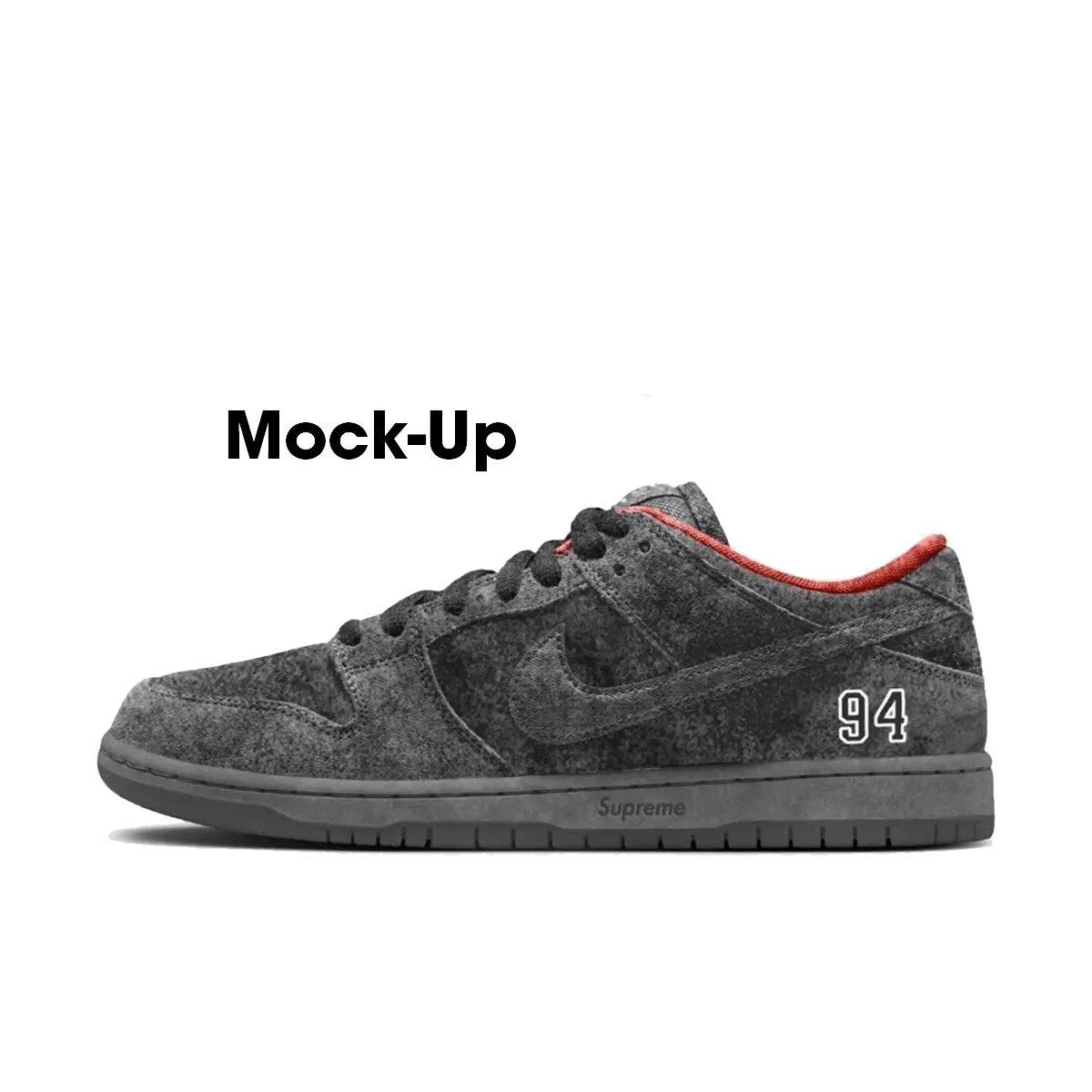 Nike SB Dunk Low Supreme 94 Black