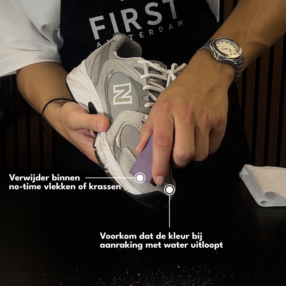 Suède & Nubuck Gum | Verwijder Vlekken en Krassen