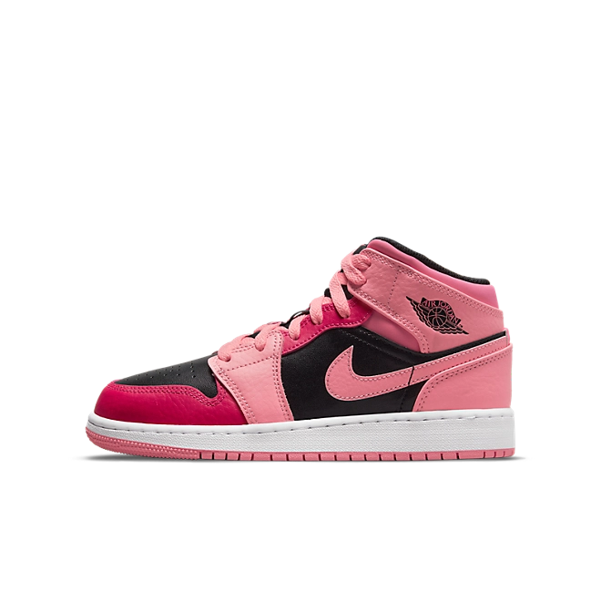 Jordan 1 Mid Coral Chalk (GS) (554725-662) | Snrkickz