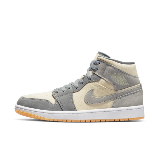 Jordan 1 Mid SE Coconut Milk Particle Grey (DN4281-100) | Snrkickz