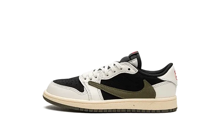 Jordan 1 Retro Low OG SP Travis Scott Olive (PS) (DZ5909-106) | Gratis Verzending