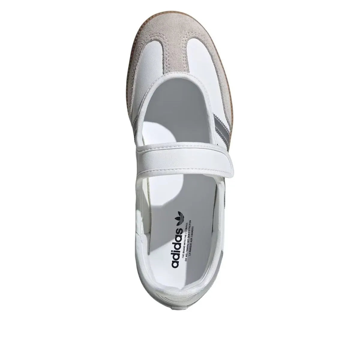adidas Samba Jane White Silver Metallic (Women's)(KJ3785) | Snrkickz
