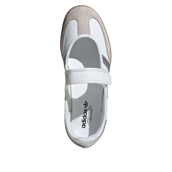 adidas Samba Jane White Silver Metallic (Women's)