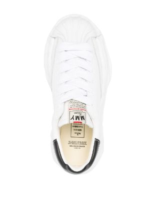 MMaison Mihara Yasuhiro Blakey OG Sole Leather Low White | Gratis Verze… Snrkickz