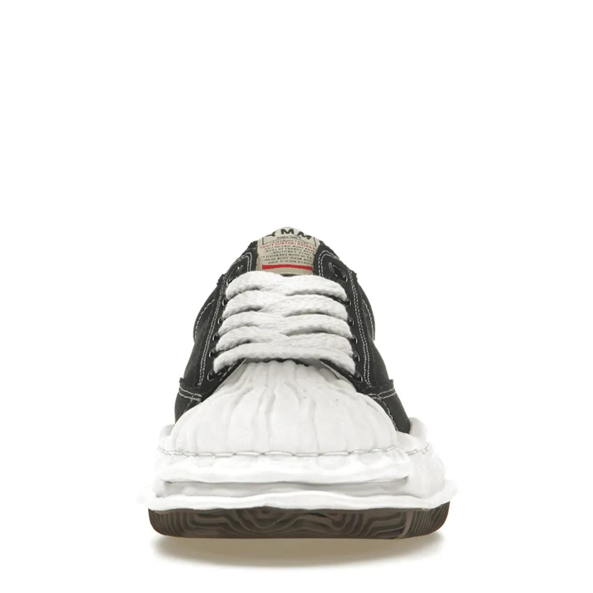 Maison Mihara Yasuhiro Blakey OG Sohle Canvas Niedrig Schwarz