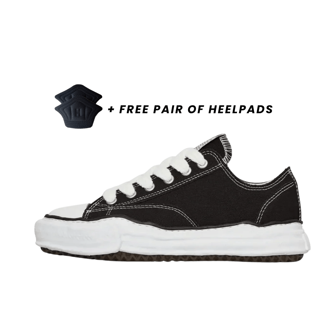 Maison Mihara Yasuhiro Peterson OG Sole Canvas Low Black