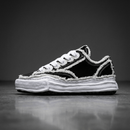 Maison Mihara Yasuhiro Peterson OG Sole Canvas Low Frayed Black Sale korting