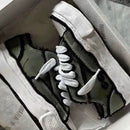 Maison Mihara Yasuhiro Peterson OG Sole Canvas Low Frayed Khaki Snrkickz 