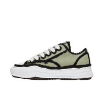 Maison Mihara Yasuhiro Peterson OG Sole Canvas Low Khaki | Gratis Verzending