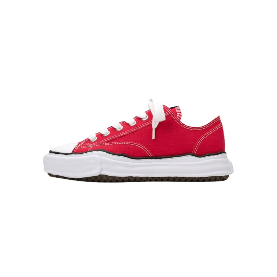 Maison Mihara Yasuhiro Peterson OG Sole Canvas Low Red