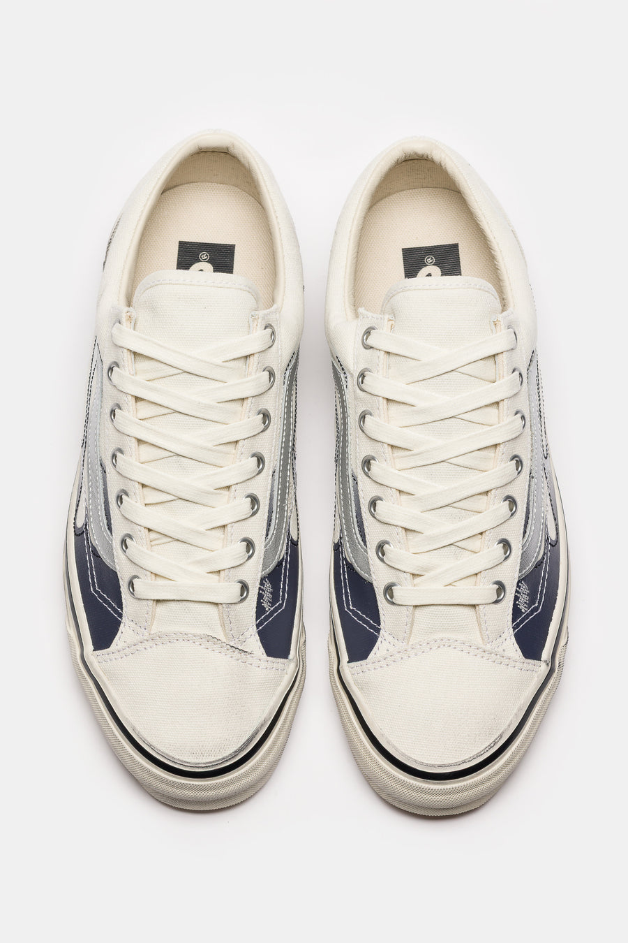 Vans LX Old Skool Archive Flame White - Lifestyle View 2 | Snrkickz