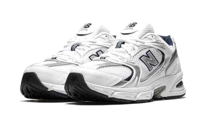 New Balance 530 White Gray Navy