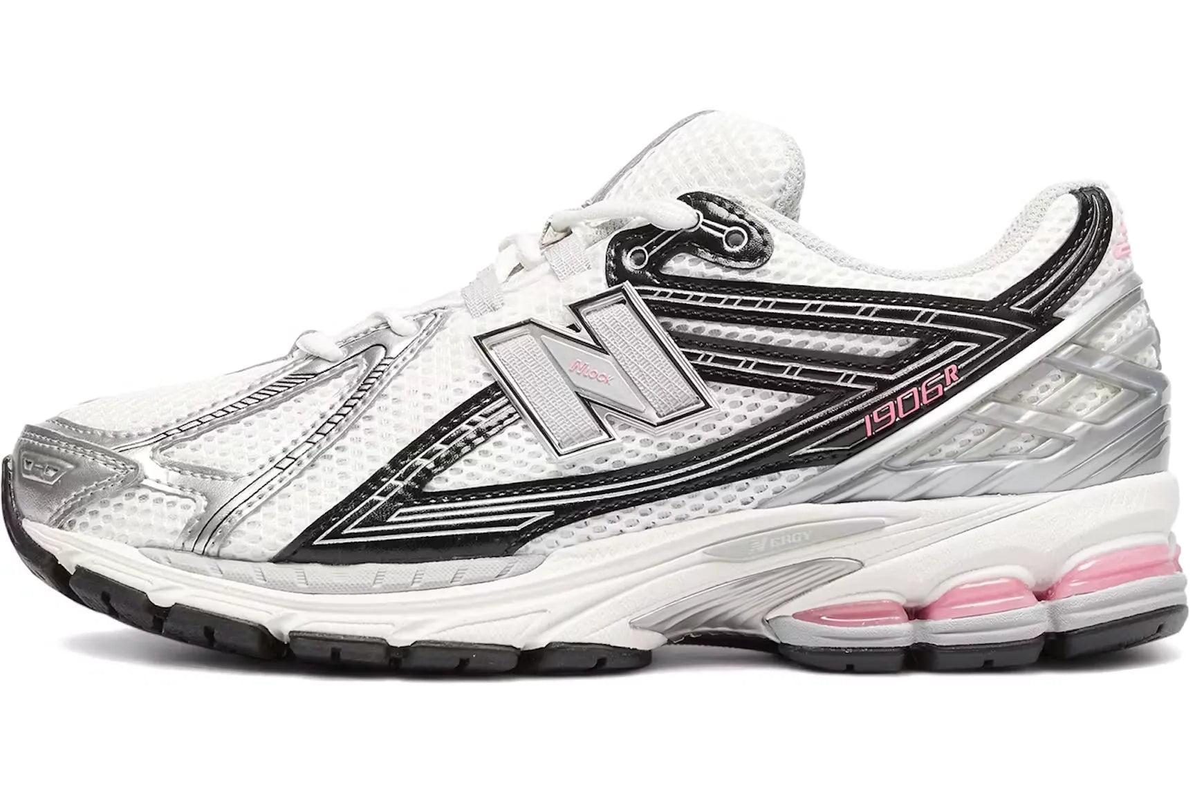 New Balance 1906R White Black SIlver Pink (U1906RJP) | Snrkickz