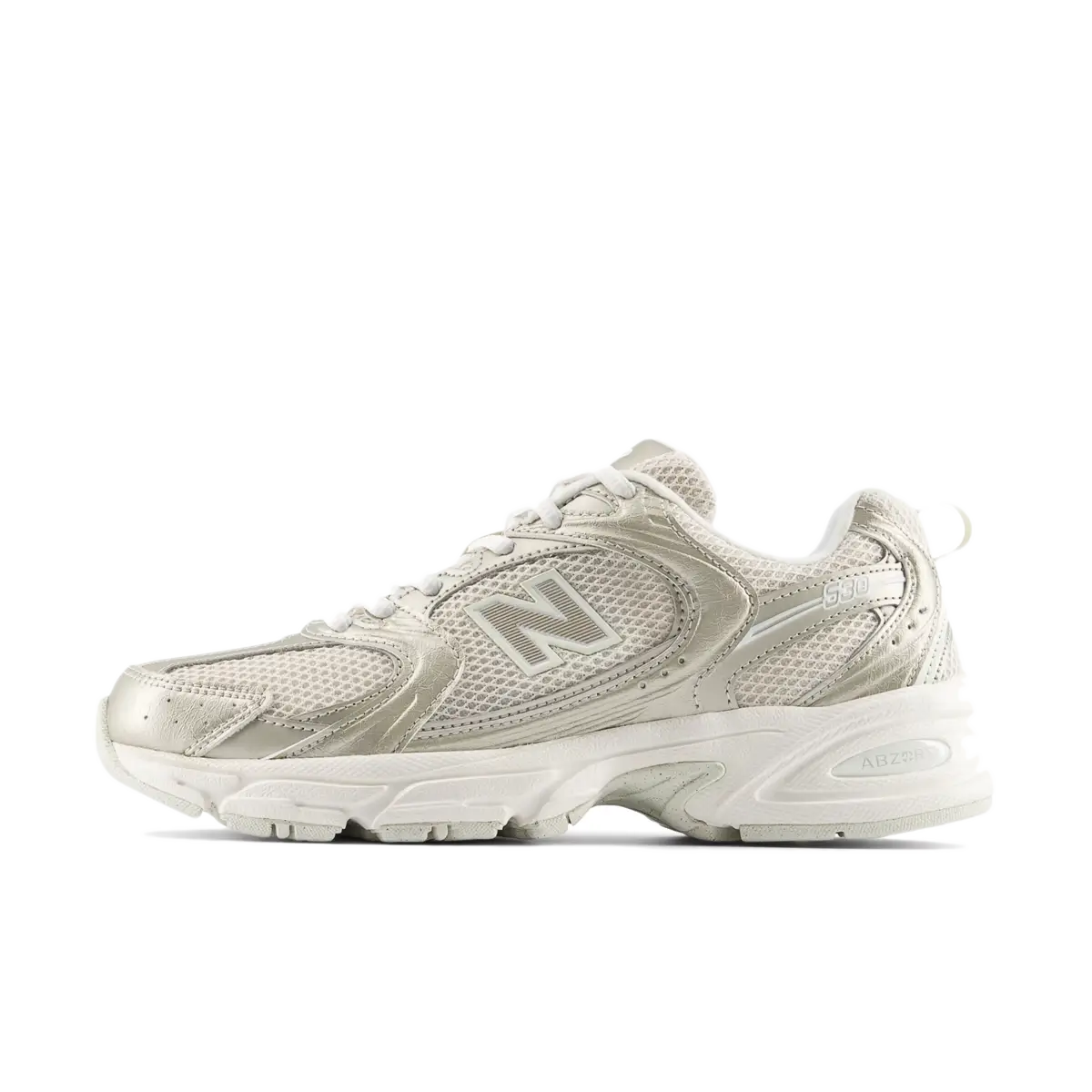 New Balance 530 Gold Metalic Linen