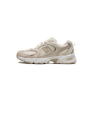 New Balance 530 Sea SaltNew Balance 530 Sea Salt Moonbeam zijaanzicht met off-white mesh upper en subtiele moonbeam accenten op logo en zool

Moonbeam