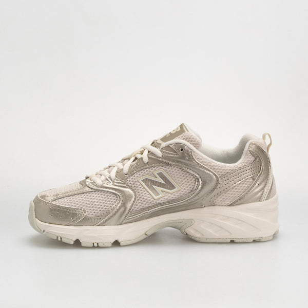 New Balance 530 Gold Metalic Linen
