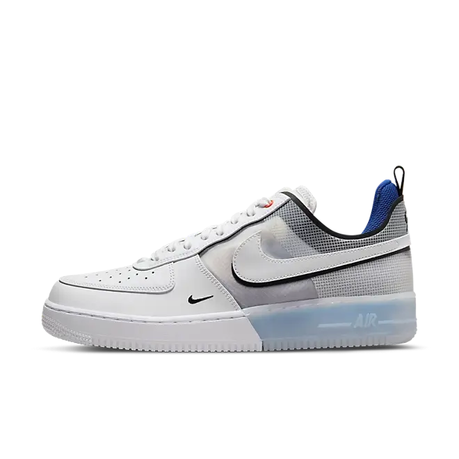 Nike Air Force 1 Low React Split White Photo Blue