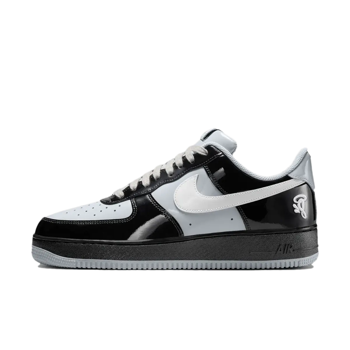 Nike Air Force 1 Low Syna Central Cee Black White Smoke Grey