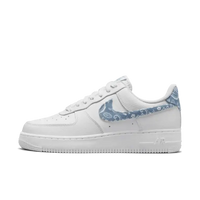 Nike Air Force 1 Low '07 Essential White Worn Blue Paisley - SnrKickz