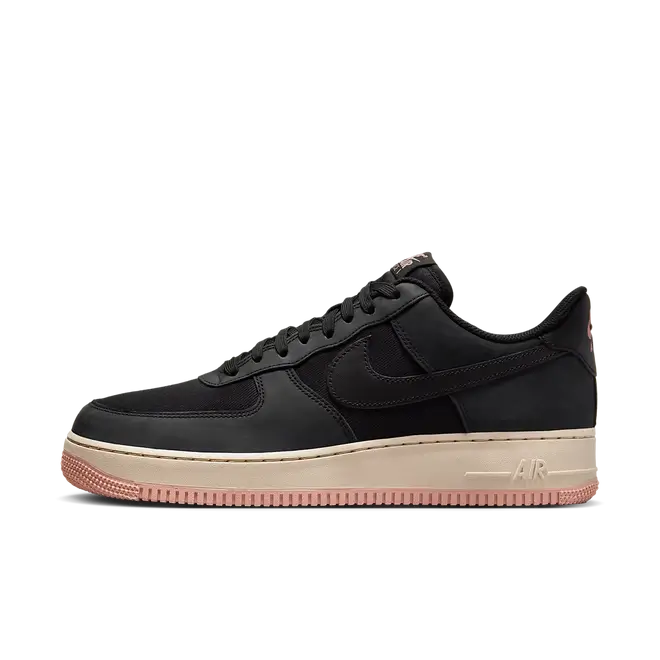Nike Air Force 1 Low '07 LX Black Red Stardust
