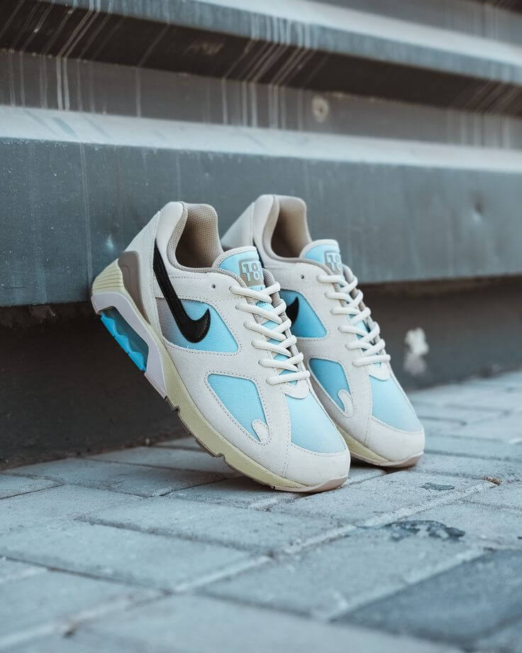 Nike Air Max 180 Light Khaki Psychic Blue