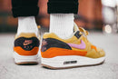 Nike Air Max 1 Crepe Wheat Gold Rust Pink - SnrKickz