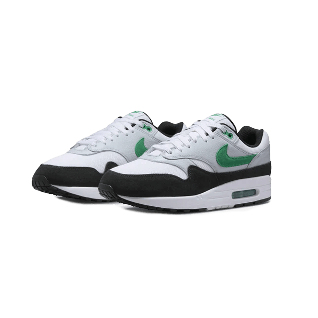 Nike Air Max 1 White Black Stadium Green - SnrKickz