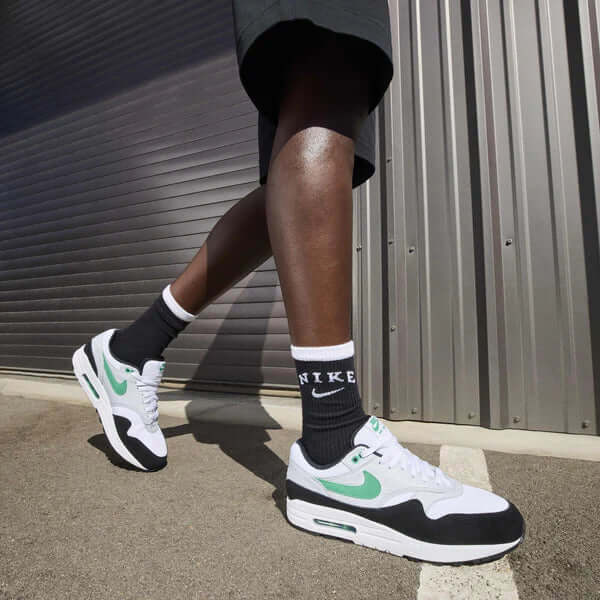 Nike Air Max 1 White Black Stadium Green - SnrKickz
