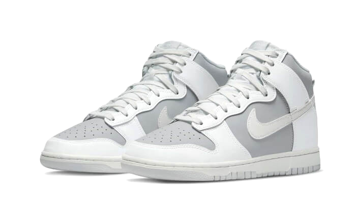 Nike Dunk High Retro Gray White