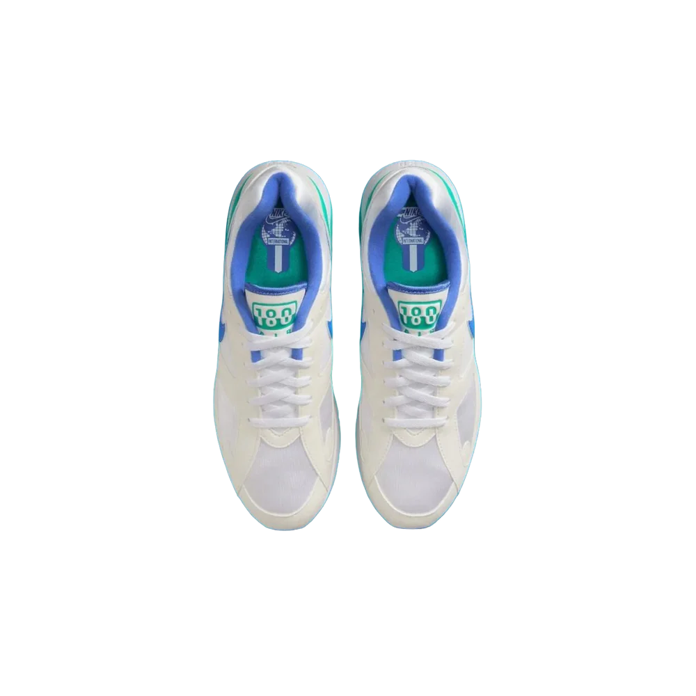 Nike Air 180 White Medium Blue Clear Jade (FJ9259-102) | Snrkickz 4