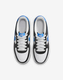Nike Air Force 1 Low White Black Light Photo Blue (GS) (FN8008-001) | Snrkickz