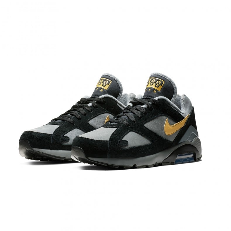Nike Air Max 180 Cool Grey Black Wheat Gold (AV7023-001) | Snrkickz 2