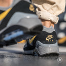 Nike Air Max 180 Cool Grey Black Wheat Gold (AV7023-001) | Snrkickz 5
