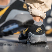 Nike Air Max 180 Cool Grey Black Wheat Gold (AV7023-001) | Snrkickz 5