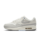 Nike Air Max 1 '87 Safari Summit White Phantom (Women's)  Style FB5059-100  Colorway Summit White/Phantom/Sail/Photon Dust Snrkickz