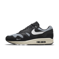 Nike Air Max 1 Patta Waves Black (with Bracelet) Style DQ0299-001  Colorway Metallic Silver/White-Black-Coconut Milk Snrkickz