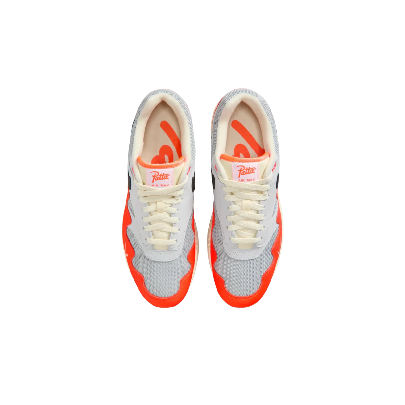 Nike Air Max 1 Patta Waves Hyper Crimson Pure Platinum (II7055-800) |3
