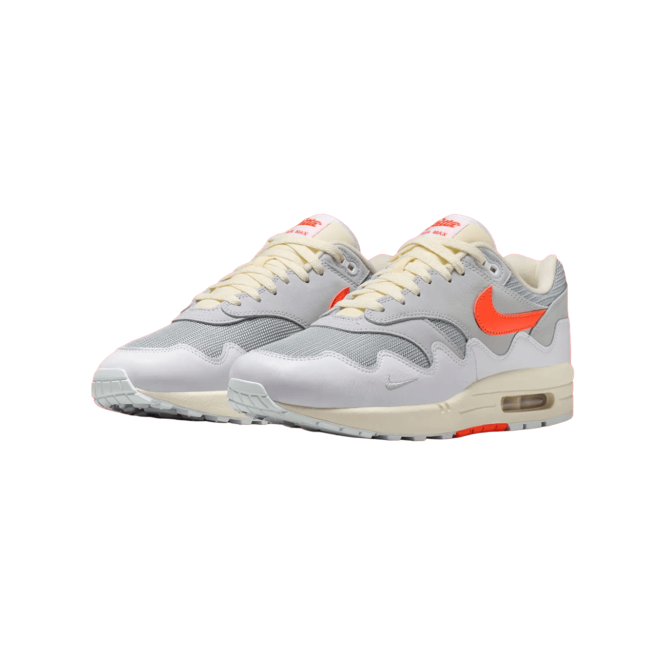 Nike Air Max 1 Patta Waves White Hyper Crimson
