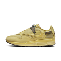 Nike Air Max 1 Travis Scott Cactus Jack Saturn Gold Style DO9392-700  Colorway Saturn Gold/Tea Tree Mist/Tent SNrkickz