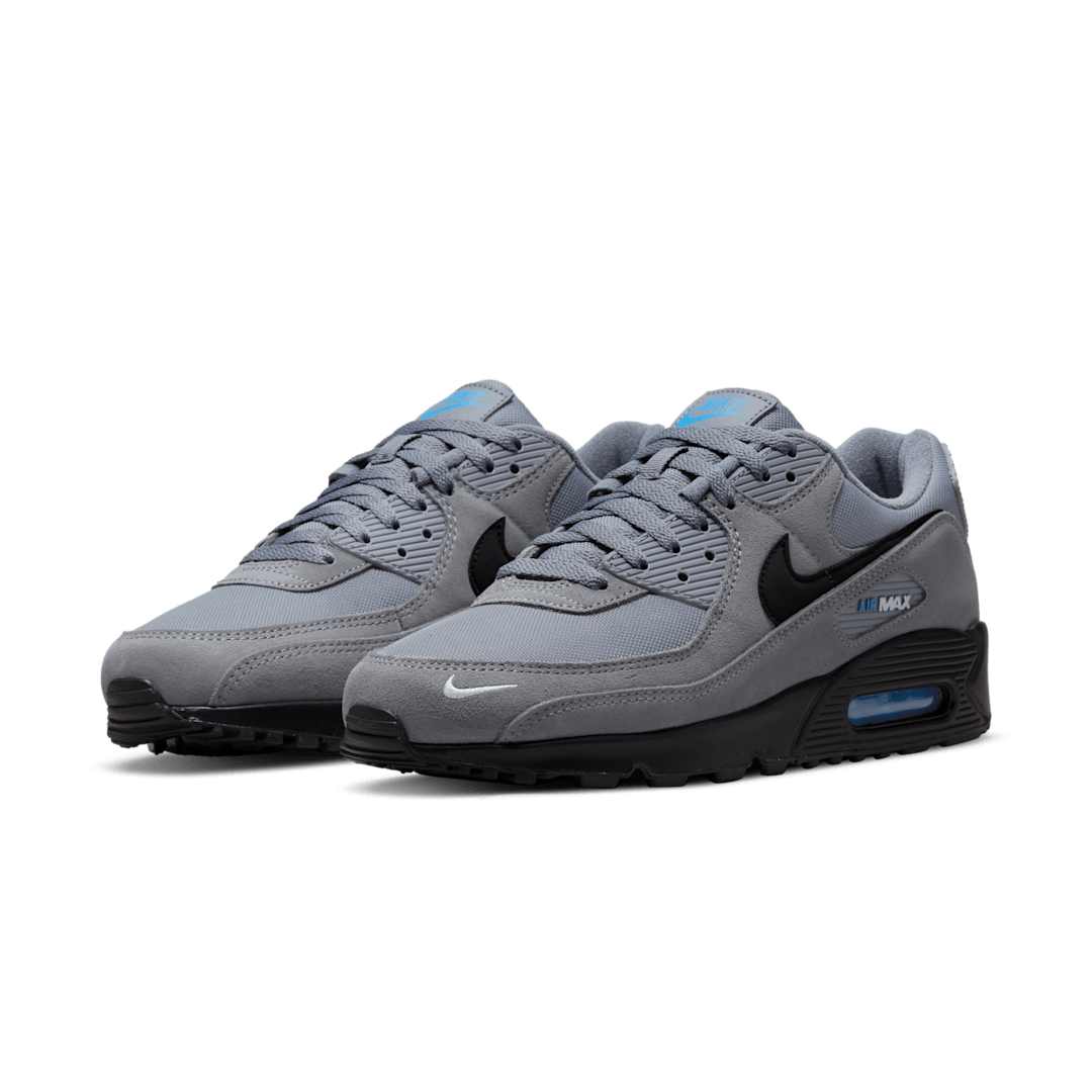 Nike Air Max 90 Smoke Grey Light Photo Blue (DO6706-002) | Snrkickz 1