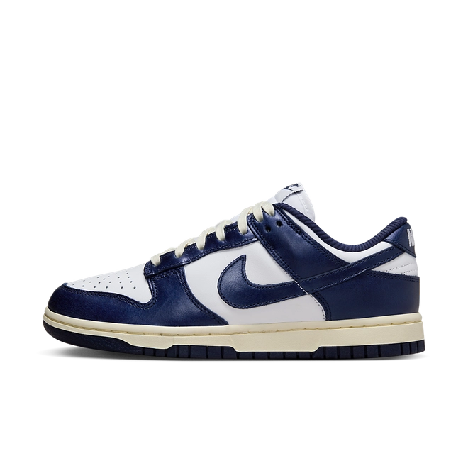 Nike Dunk Low PRM Vintage Navy (Women's) (FN7197-100) | Snrkickz