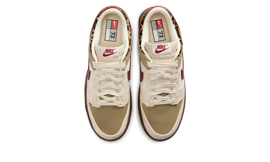 Nike Dunk Low Retro Khaki Team Red Pearl White (HQ1626-300) | Snrkickz 3