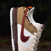Nike Dunk Low Retro Khaki Team Red Pearl White (HQ1626-300) | Snrkickz 4