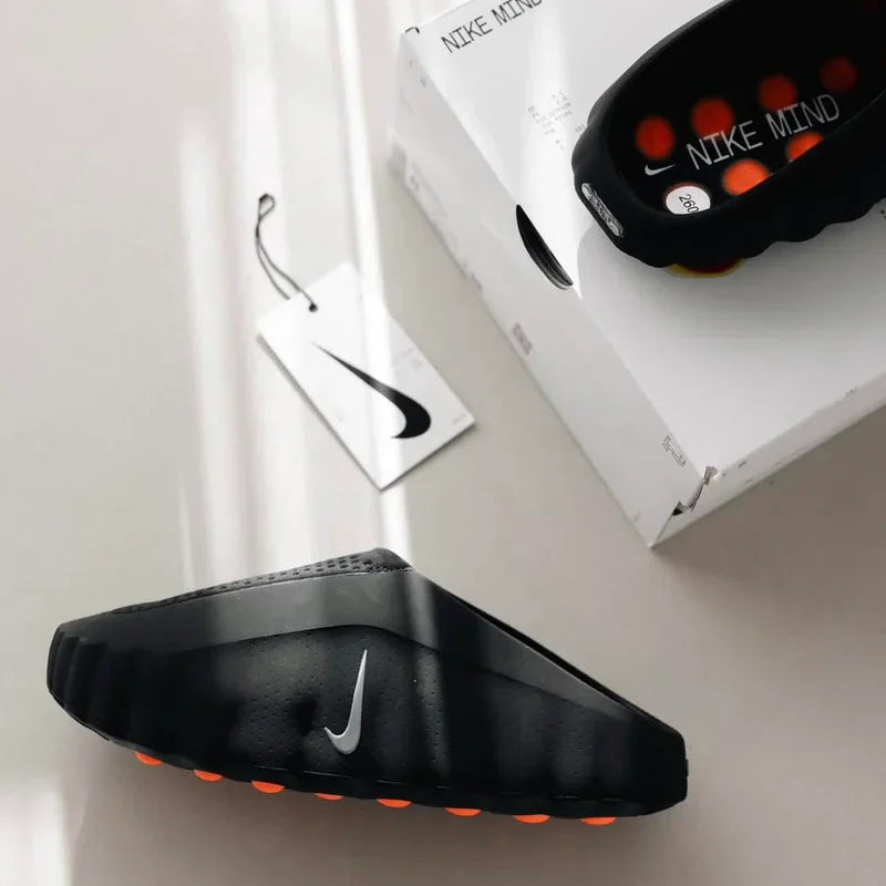 Nike Mind 001 Slide Black Chrome